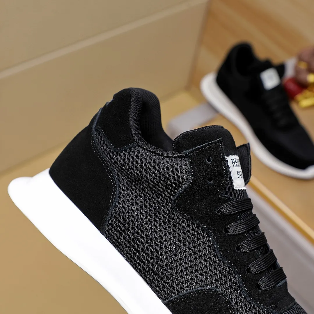 Men's shoes 💰400💰【HERMES】hot-selling men's shoes counter original items! The world's top brands...Luxury quality...//Fashion and high-end footwear 👍💪🏻...give you a low-key luxury comfort experience👍. The upper is made of pure Italian imported first-layer cowhide... 🐑 Leather lining..., comfortable and breathable, high-end and classy... luxurious and noble!! .. OEM factory shipment [Hug] stall.. Original plate. color, code number 38--44